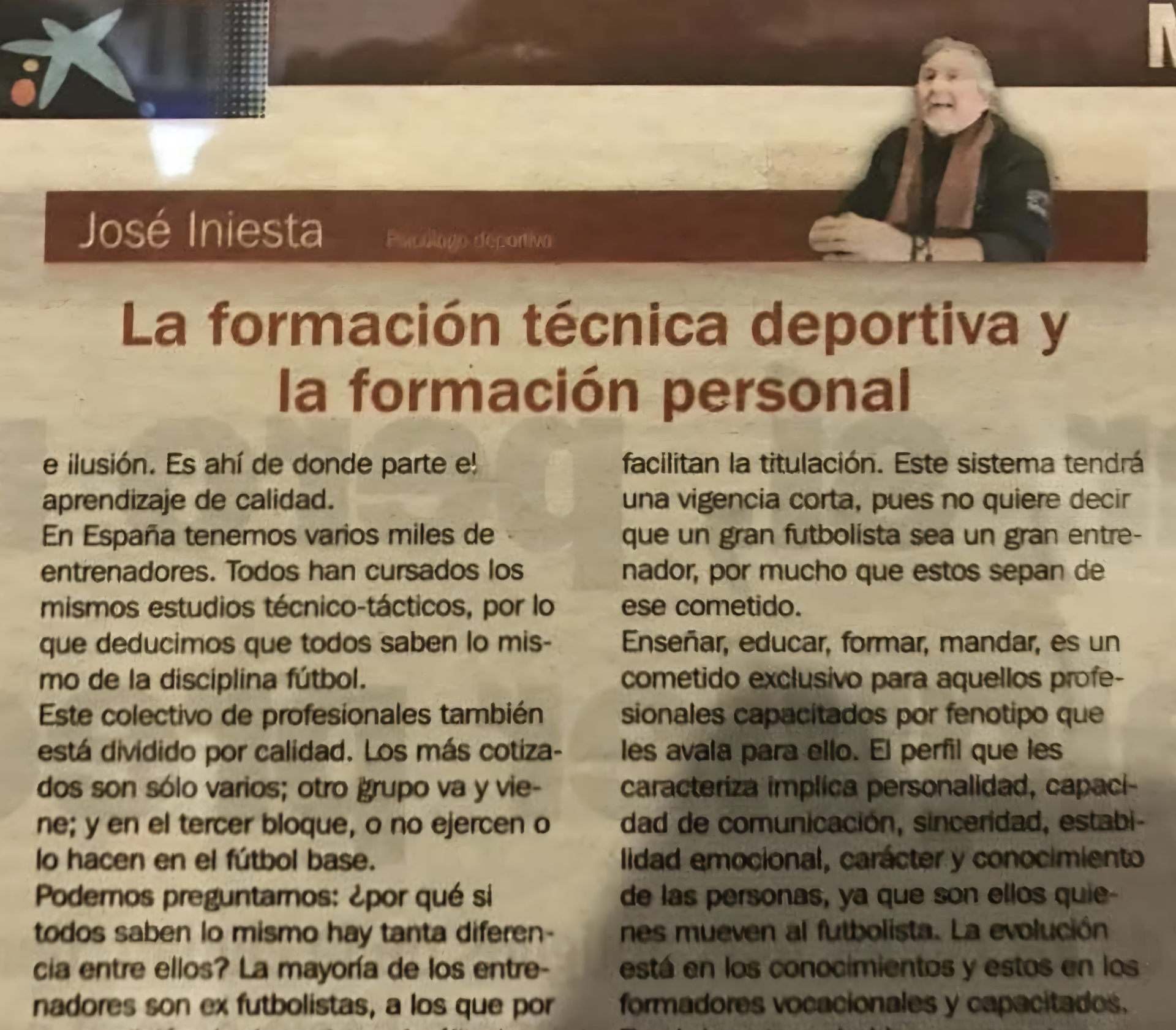 Trayectoria José Iniesta 14