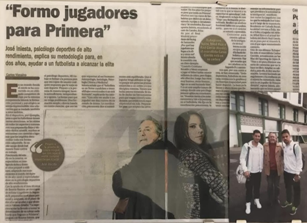Trayectoria José Iniesta 17